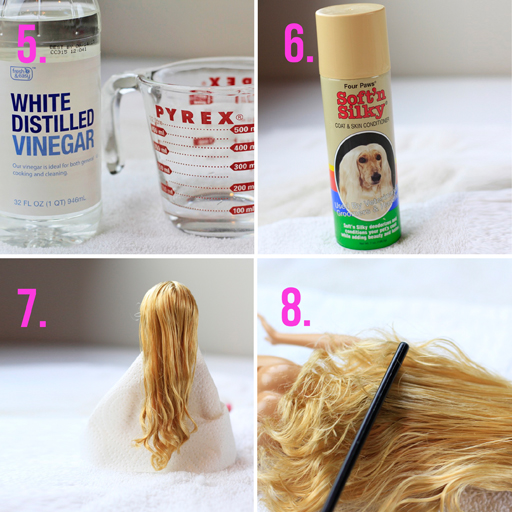 how to detangle a dolls hair