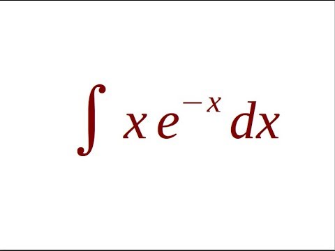 integral of xe x