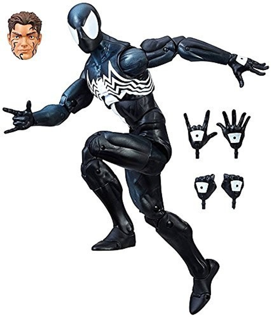 spider man symbiote marvel legends