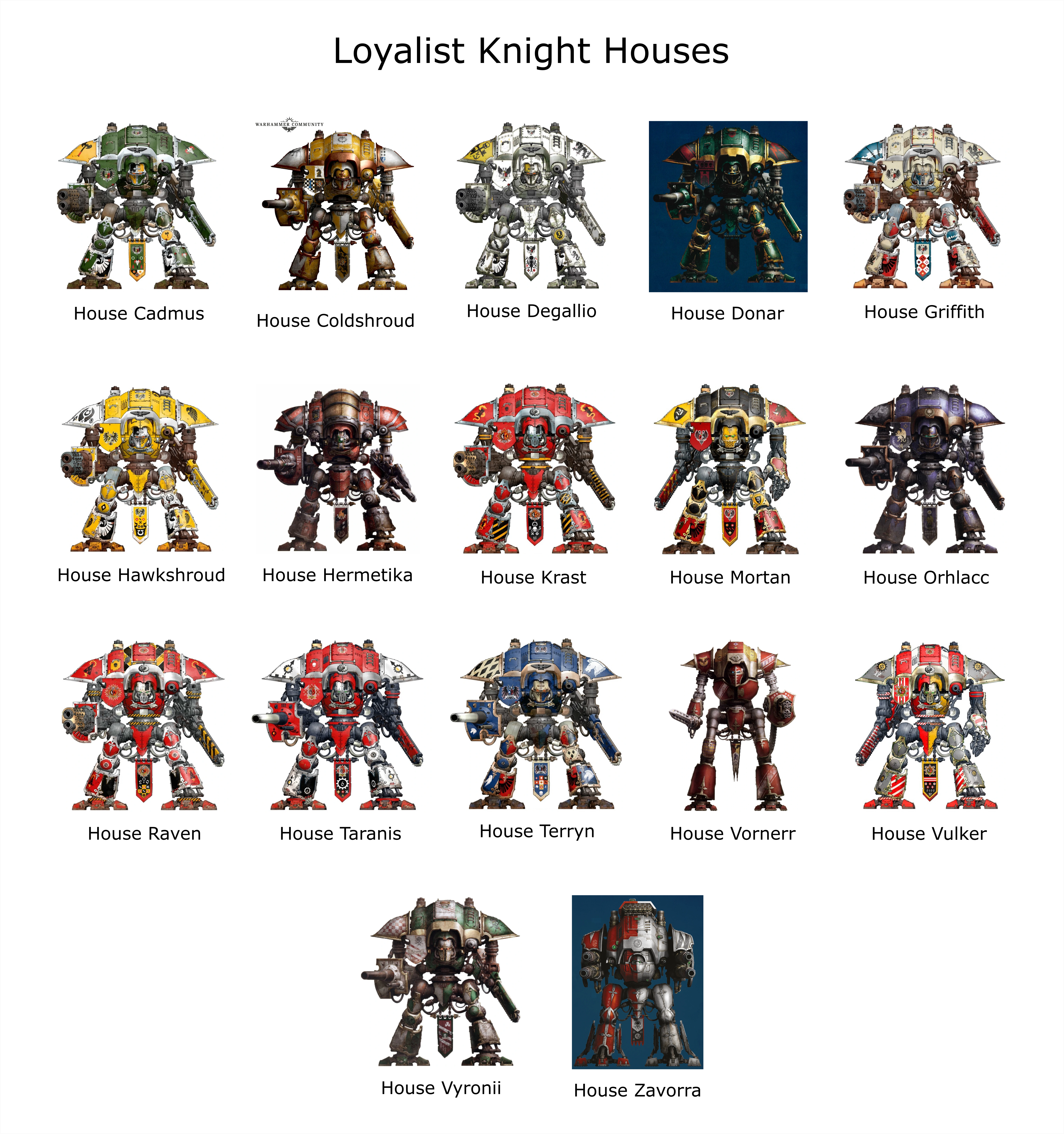 titan legion colour schemes