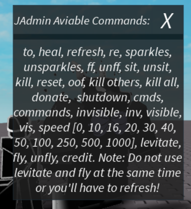 roblox admin commands