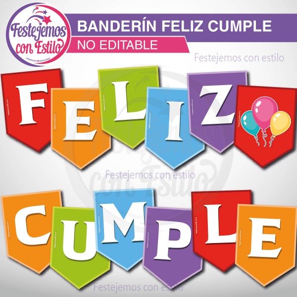 feliz cumpleaños para imprimir pdf