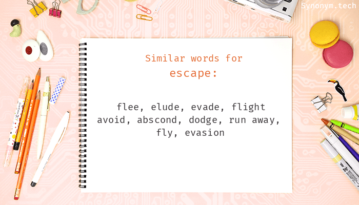 escape synonym