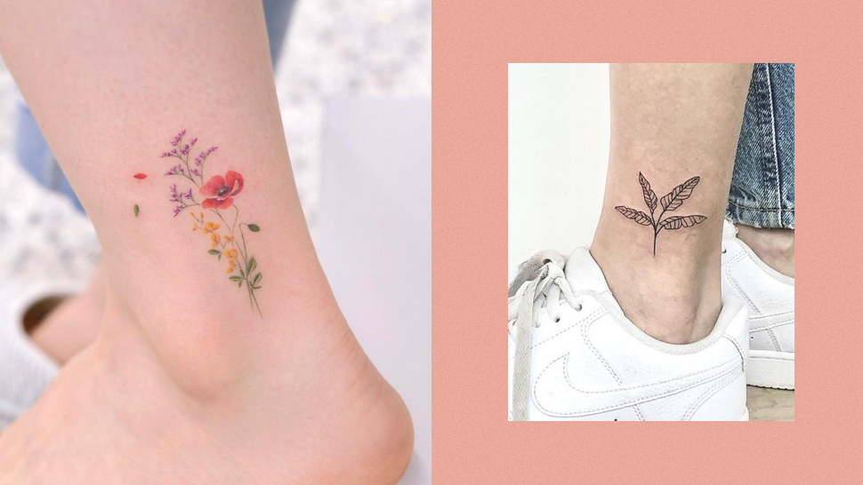 cute ankle tattoos