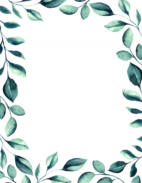 leaf page border