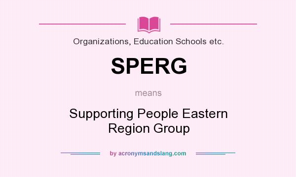 sperg meaning