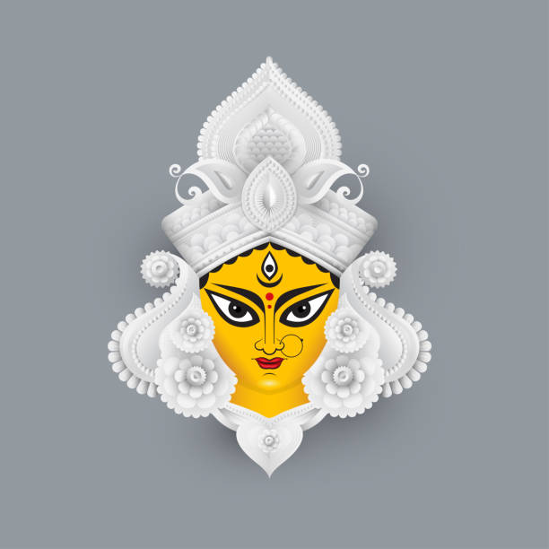 durga face image