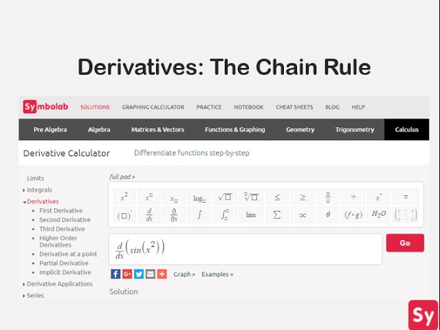 symbolab derivative