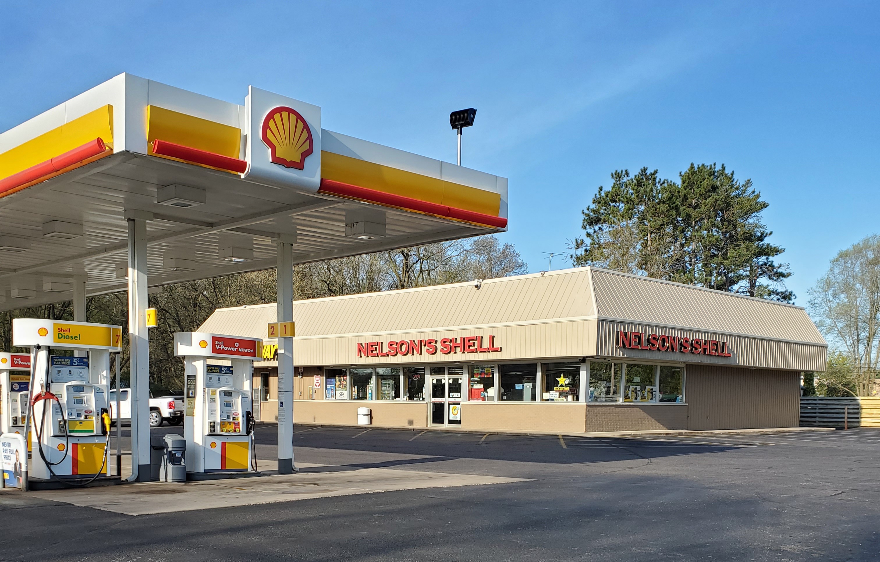 shell fuel station near me