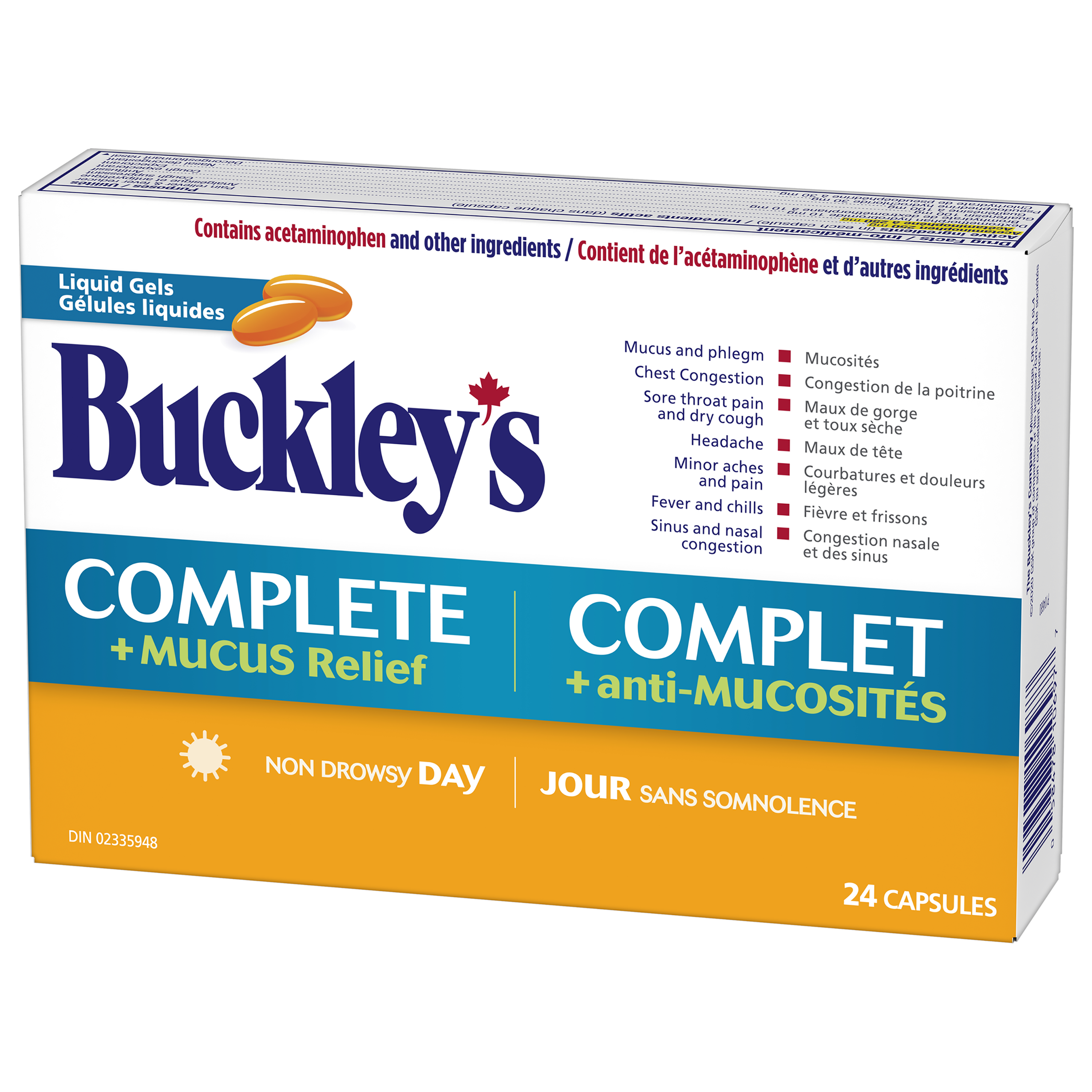 buckleys complete daytime dosage