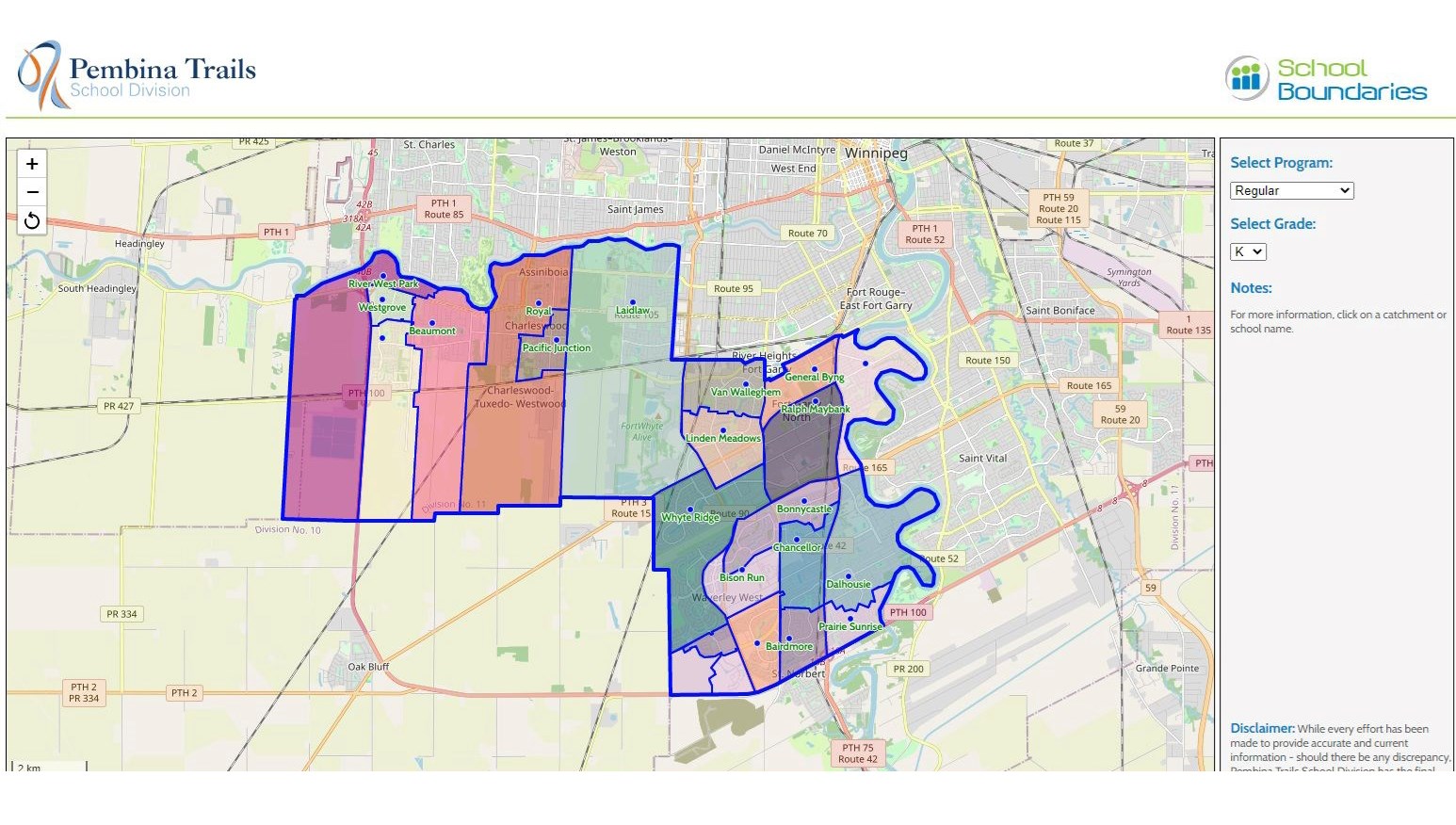 pembina trails school division