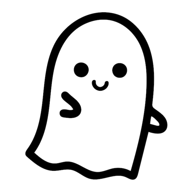 cute ghost icon