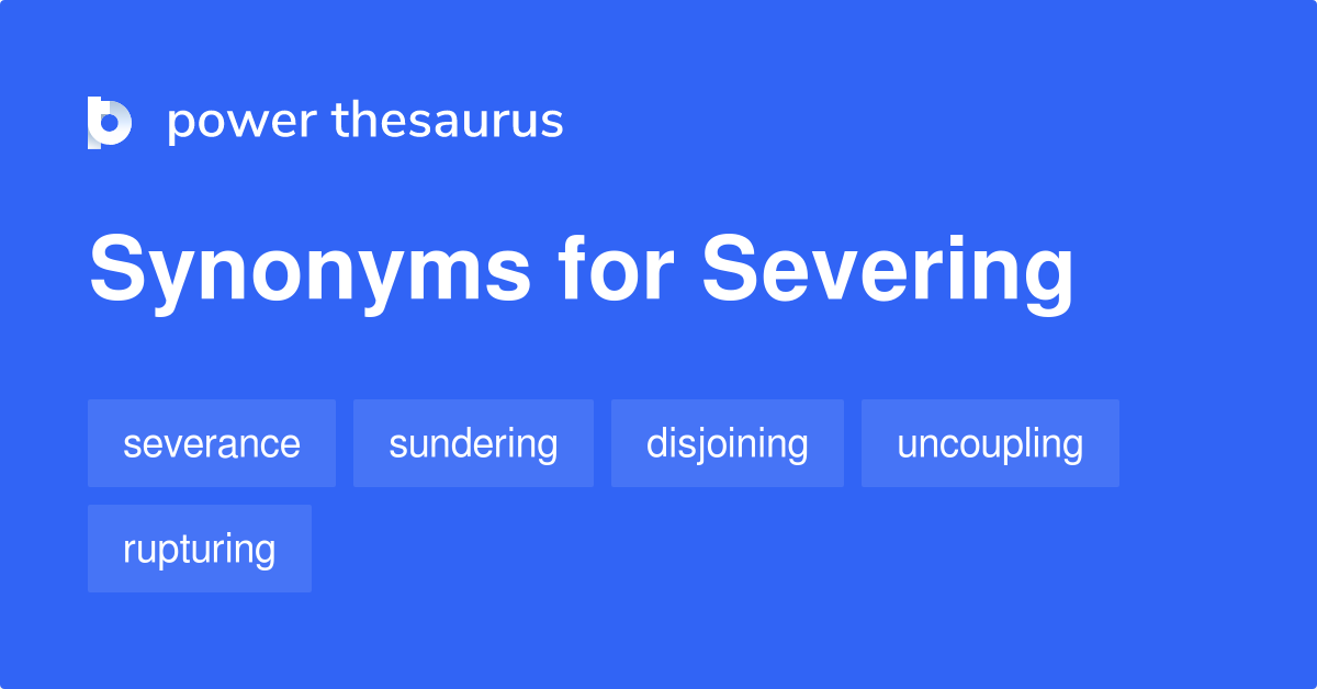 severing synonym