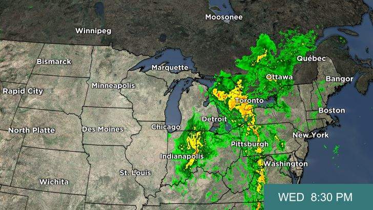 michigan weather radar 12 hour