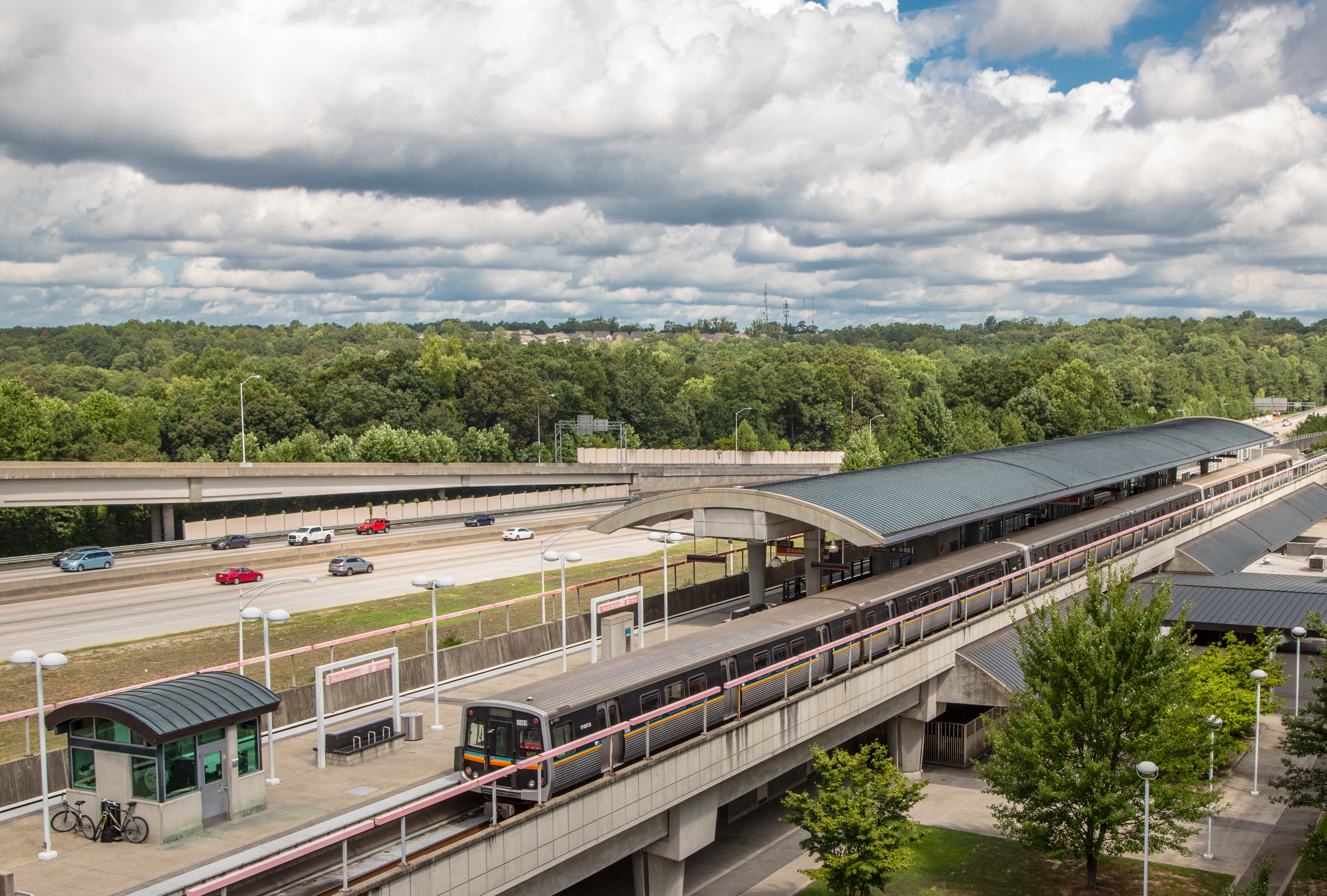 north springs marta station to airport