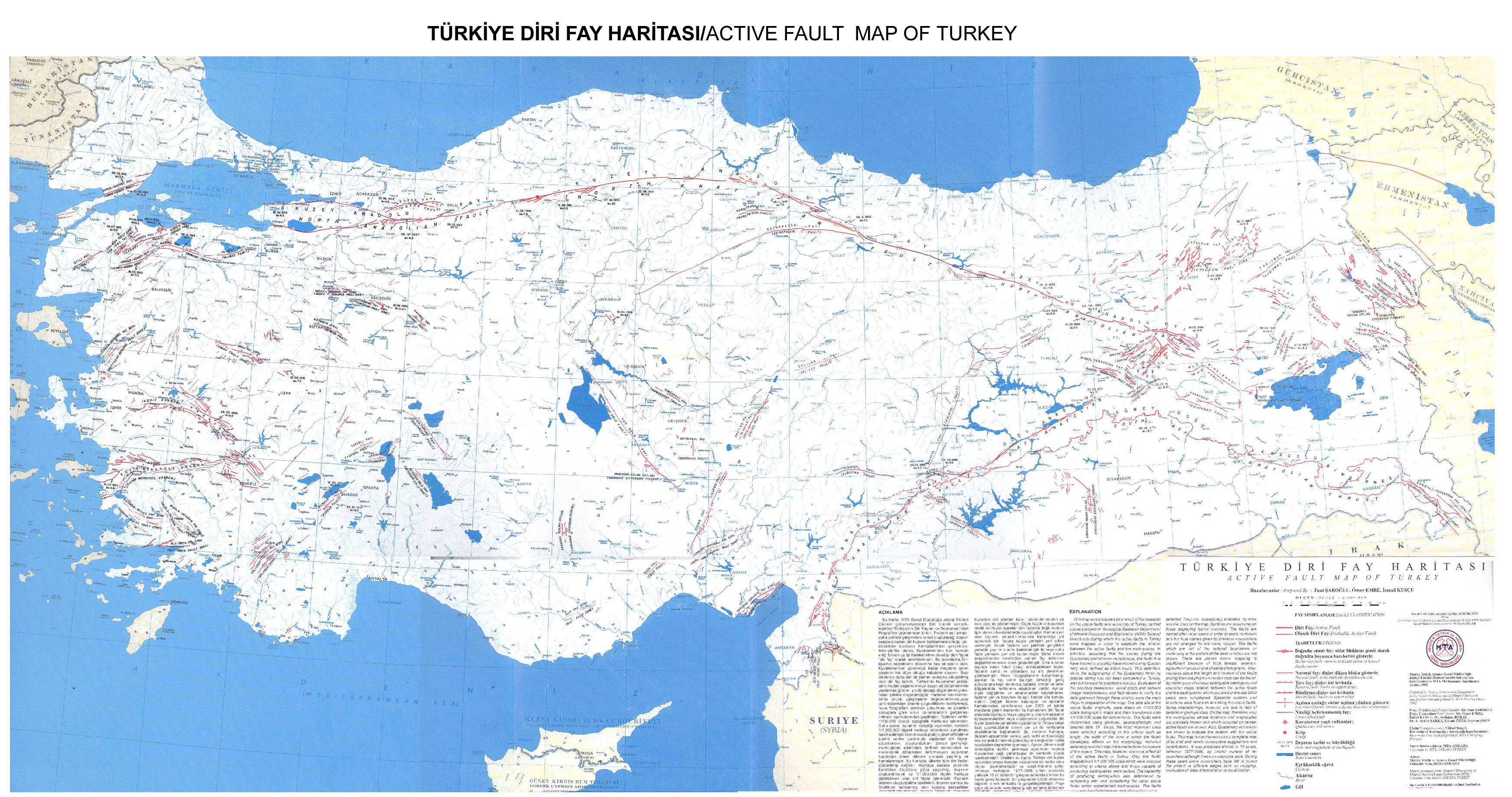 mta yer bilimleri