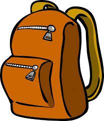 back pack clipart