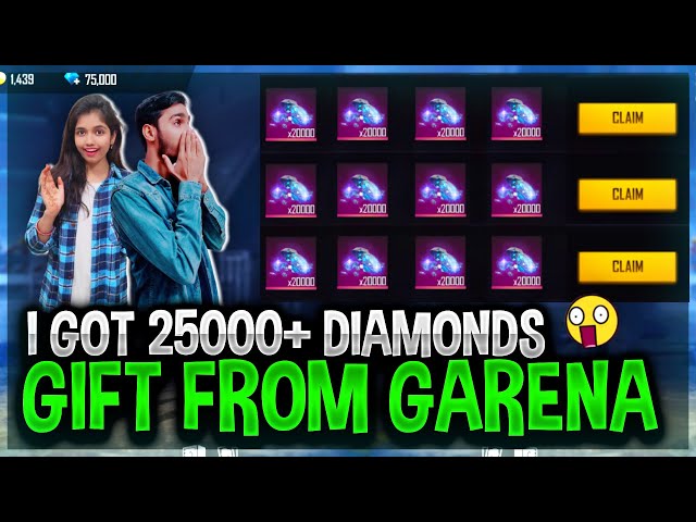 how to get 25000 diamonds in free fire