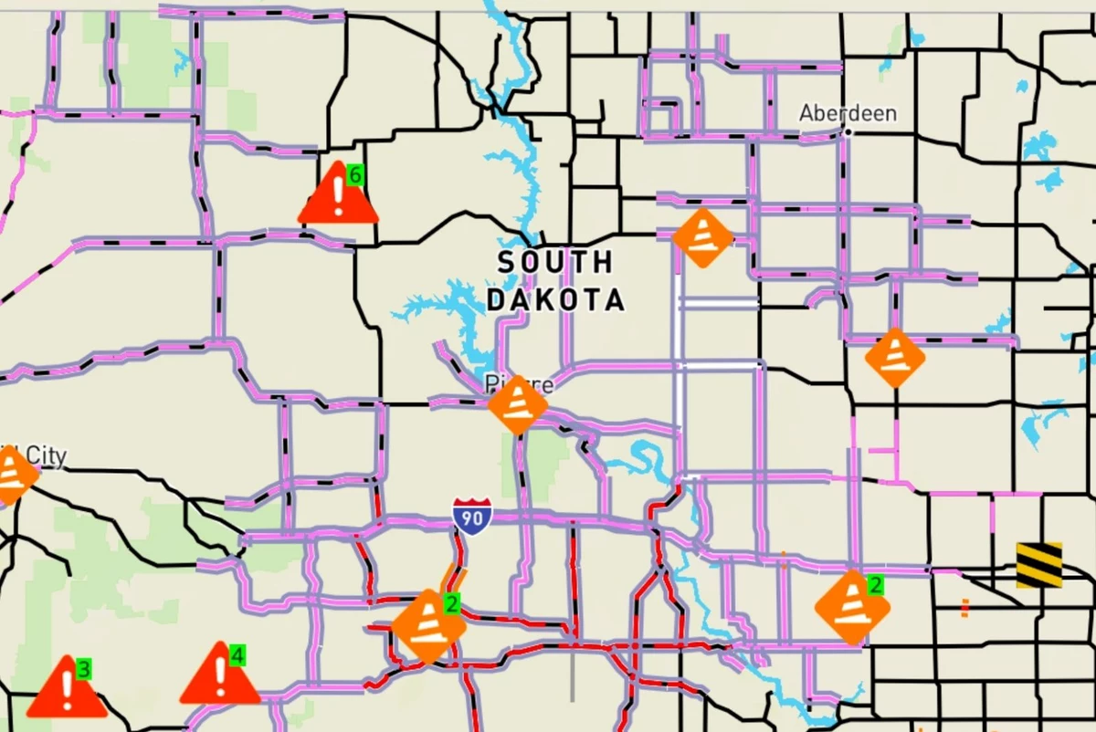 sd road conditions