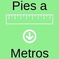 cuantos son 1000 pies en metros