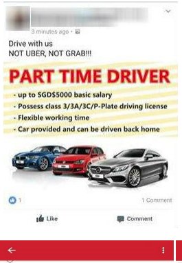 part time driver jobs