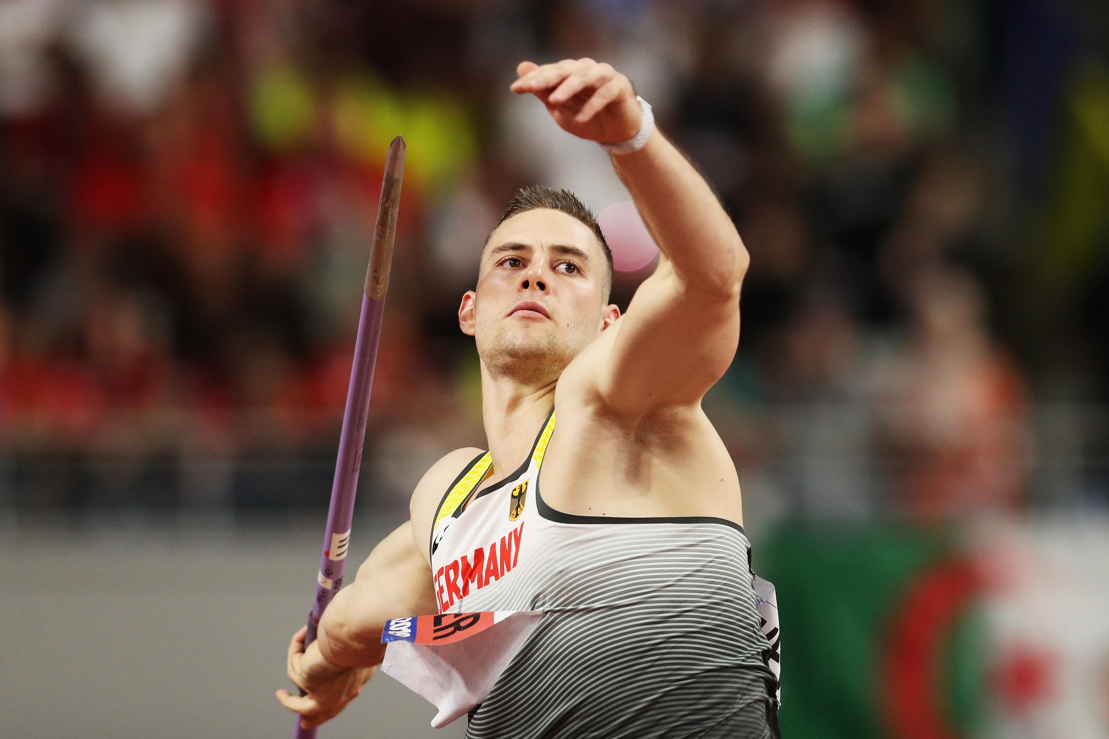 javelin throw world record list