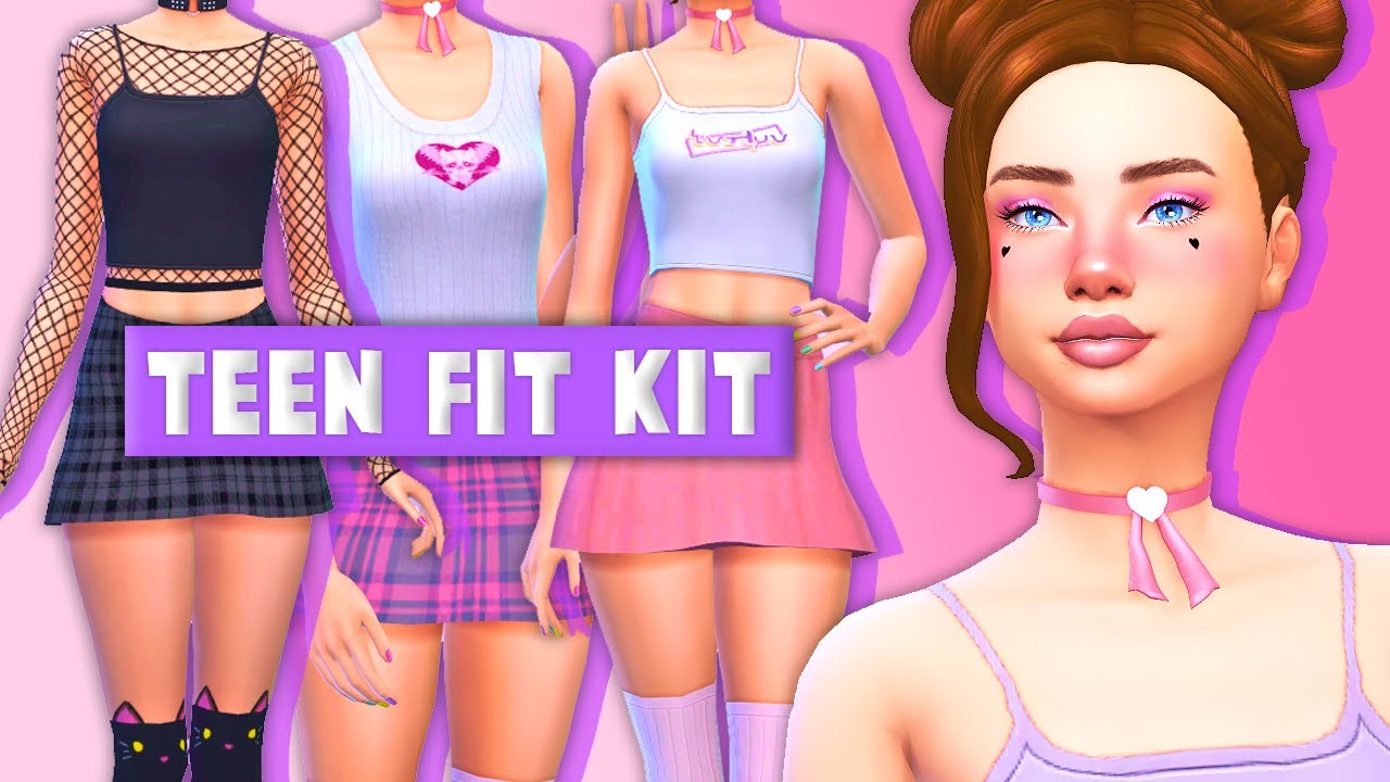 sims 4 teen clothes