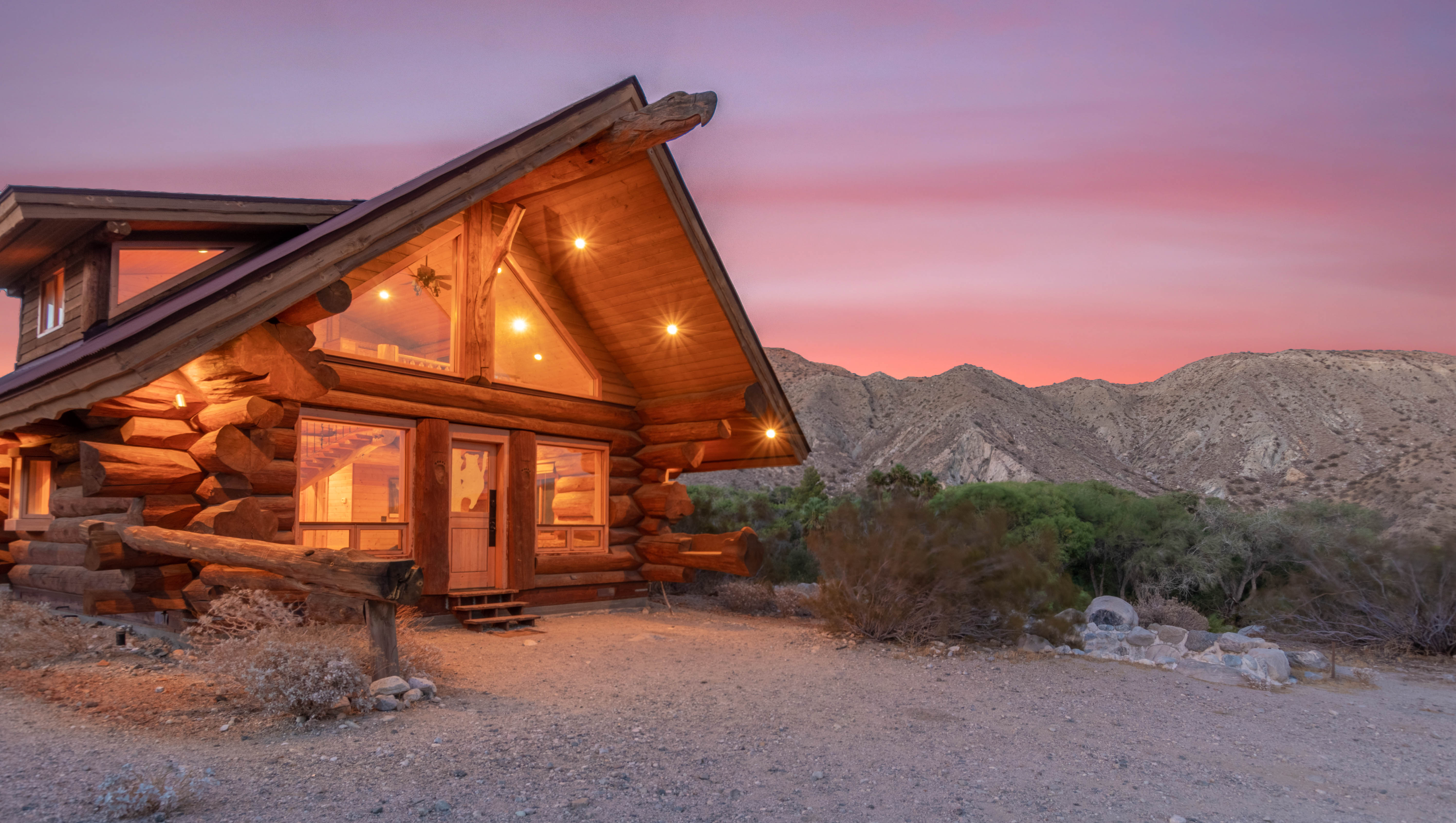 cabin rentals palm springs