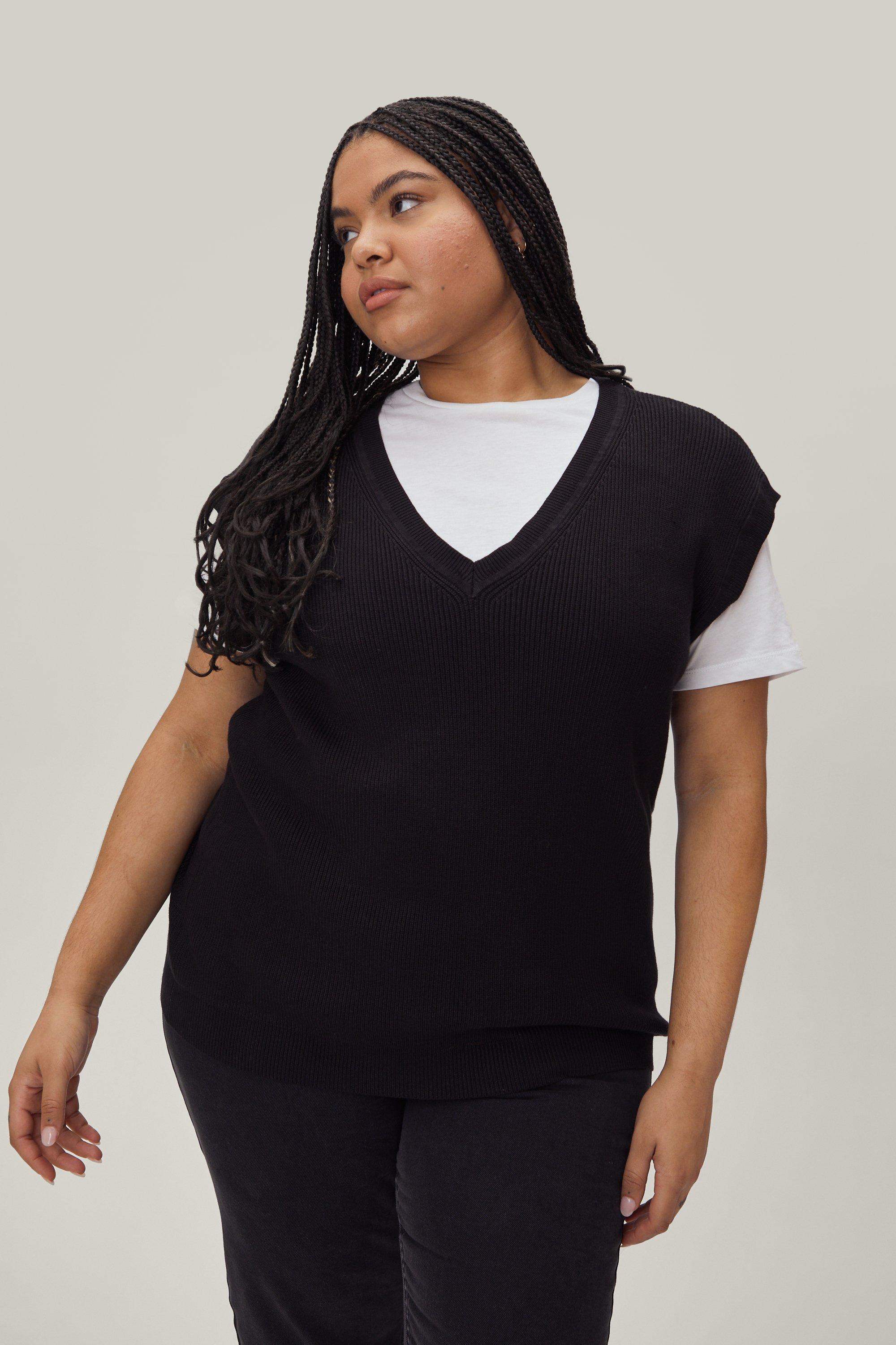 boohoo plus size jumpers