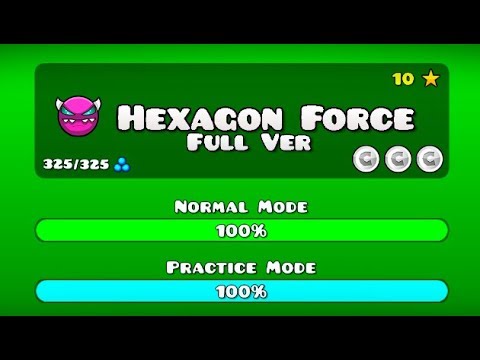 geometry dash hexagon force