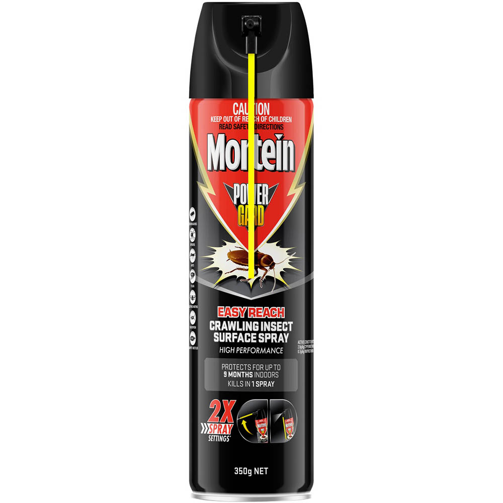 mortein powergard crawling insect surface spray barrier outdoor 350g