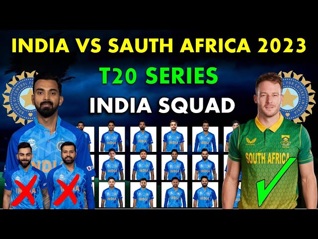 india squad for south africa 2023 schedule