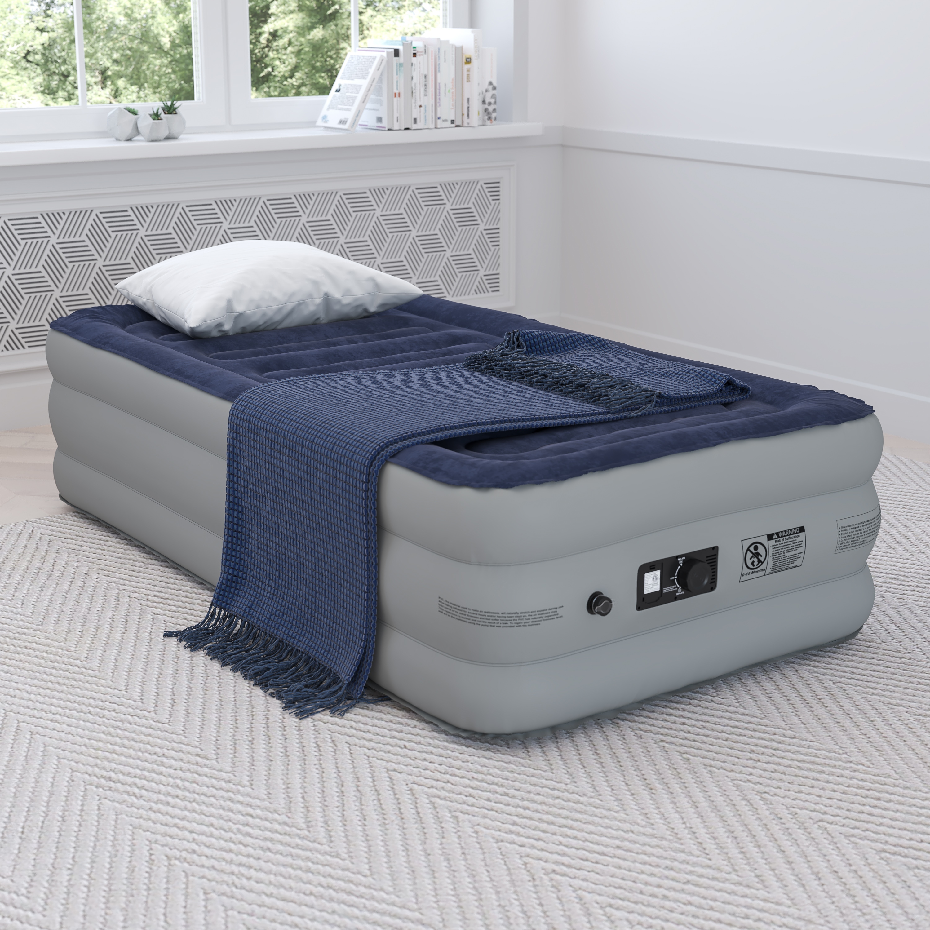 air mattress with built in pump