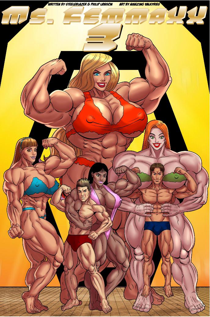 female muscle growth comic porn