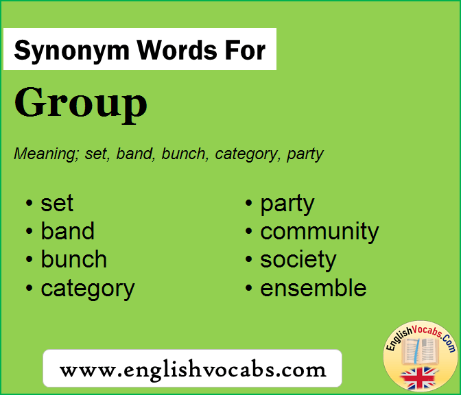 groups synonym