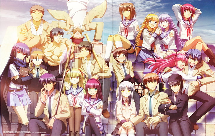 angel beats wallpaper