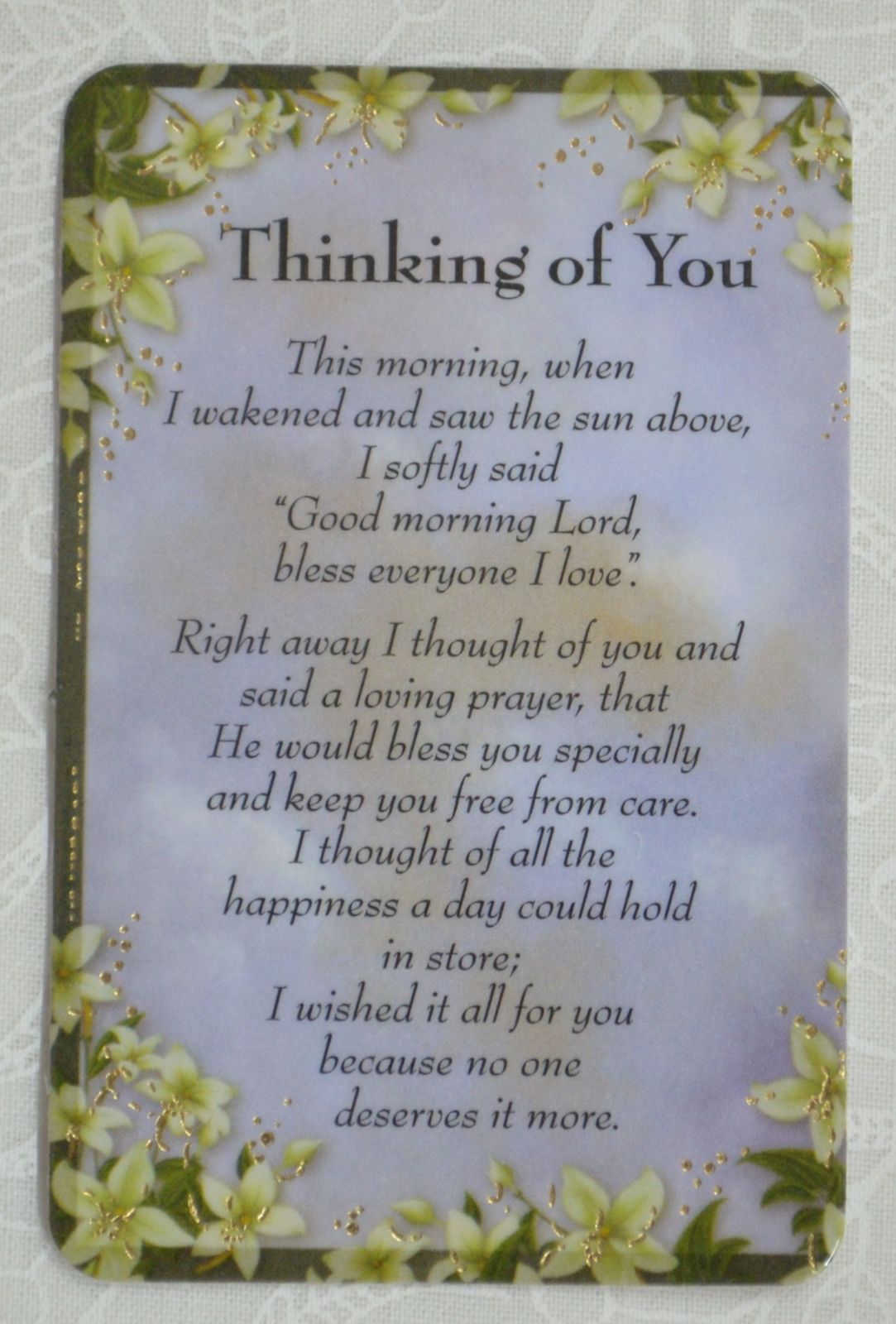 thinking of you prayer images