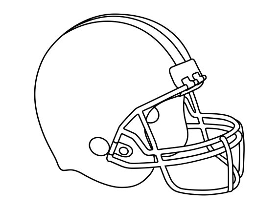 football helmet clipart