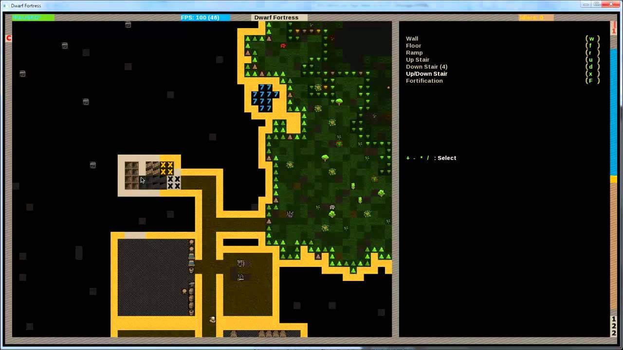 dwarf fortress stairs