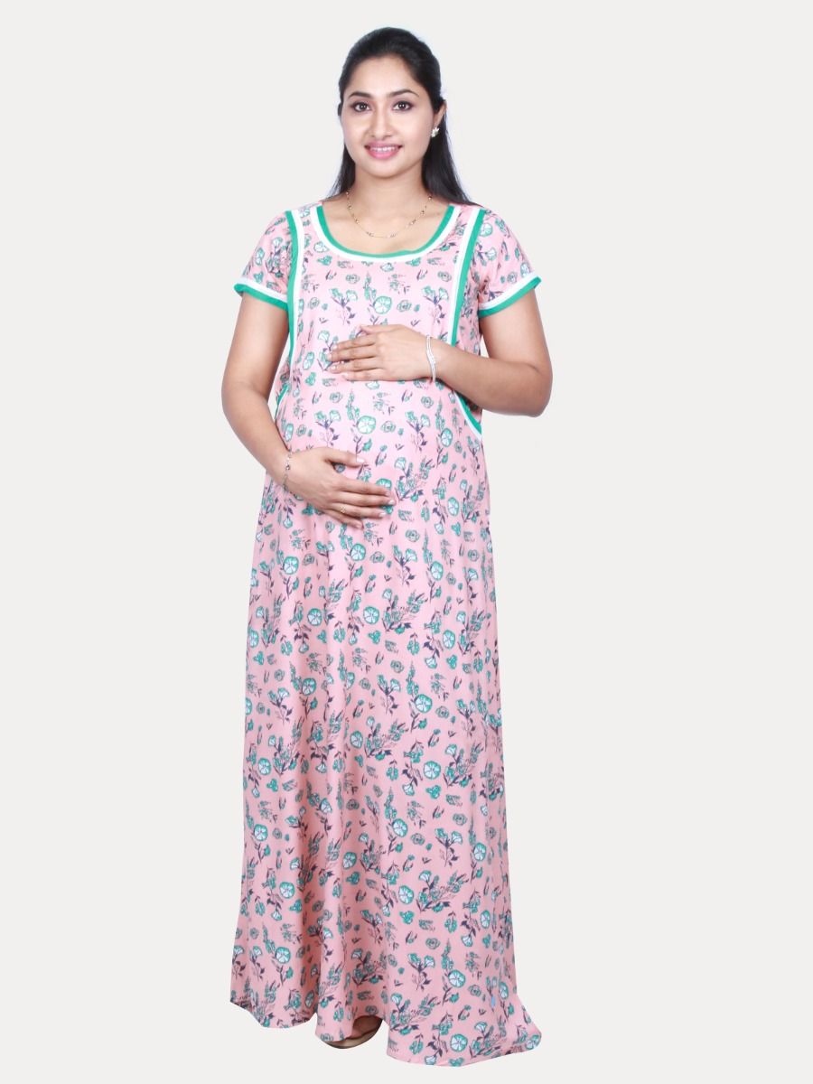 front opening nightie maternity