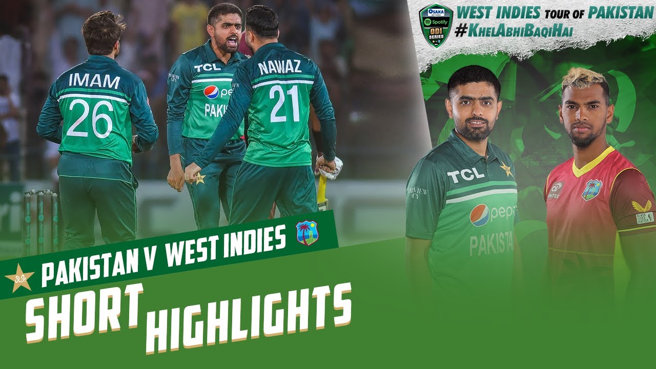 pakistan vs west indies 2nd odi