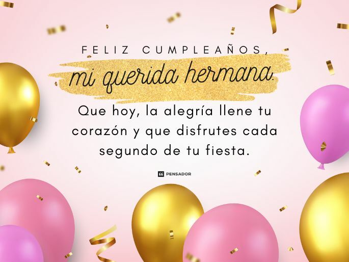 imagenes de feliz cumpleaños hermana