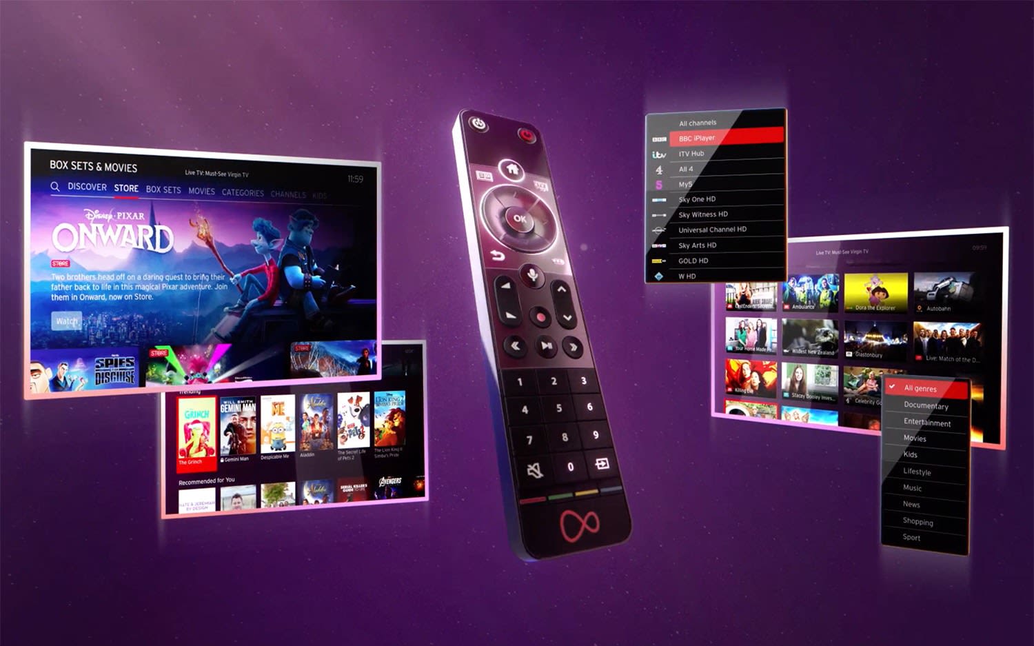 virgin tv 360 box