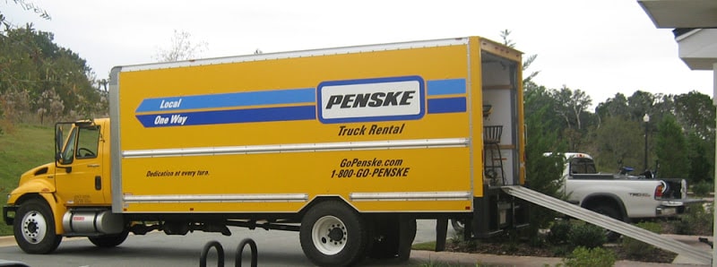 penske truck rentals near me