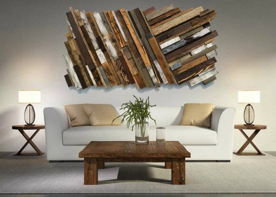 rustic wood wall art