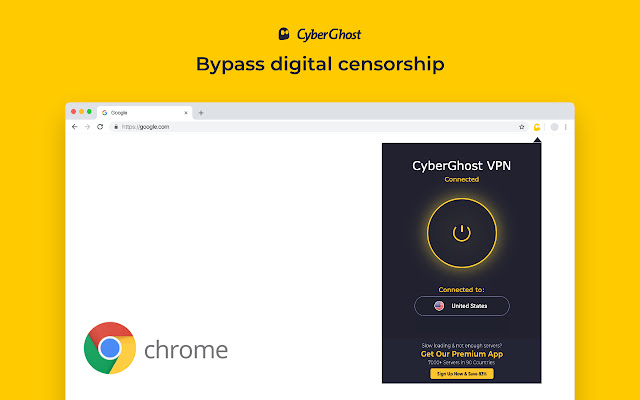 cyberghost chrome extension