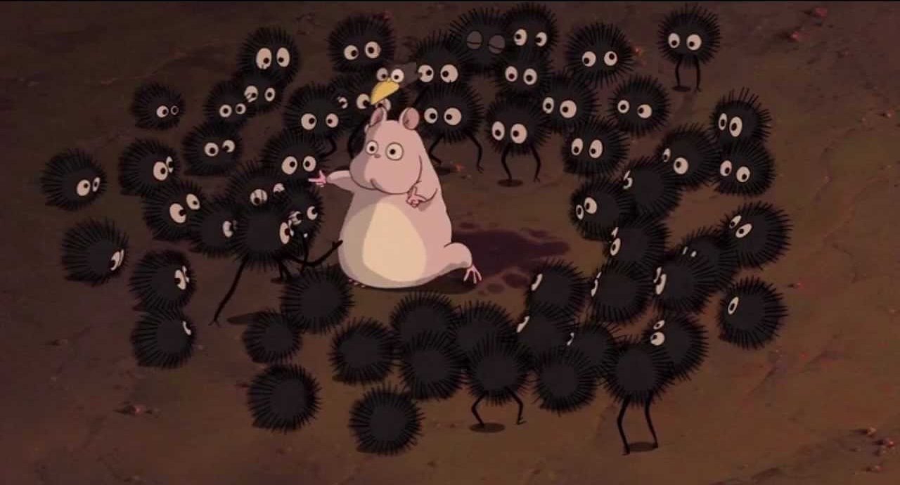 spirited away soot sprites