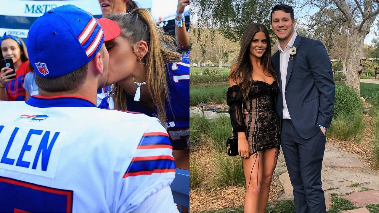 josh allen girlfriend cheated