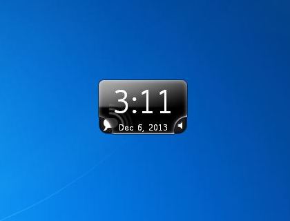 clock gadget for windows 7 64 bit