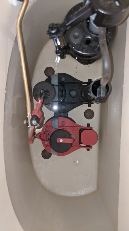 american standard toilet leaking